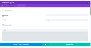 Igualar alturas en secciones de blog Divi Theme