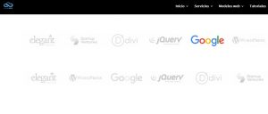 Divi crear seccion de logos