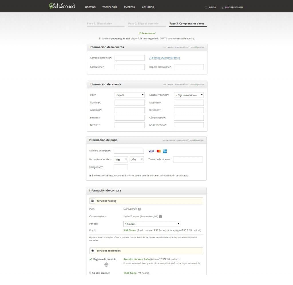 hacer una pagina web