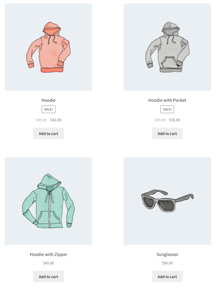 Código corto de WooCommerce Productos destacados