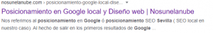 meta descripción