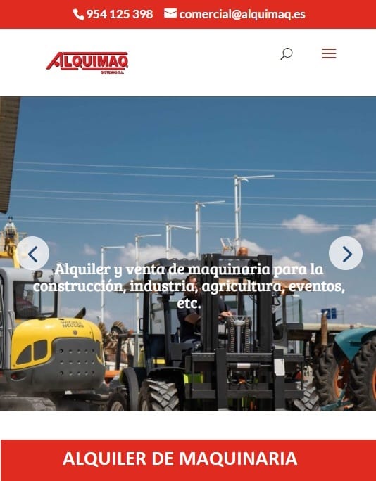 WEB ALQUIMAQ SISTEMAS