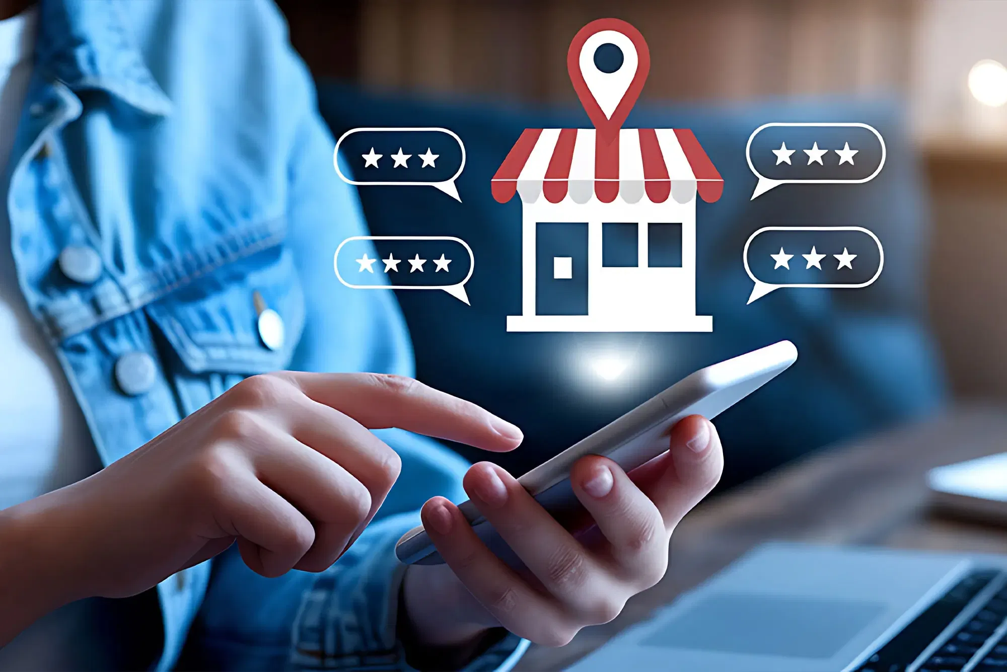 SEO local en Mairena Aljarafe con Google My Business y gráficos de crecimiento