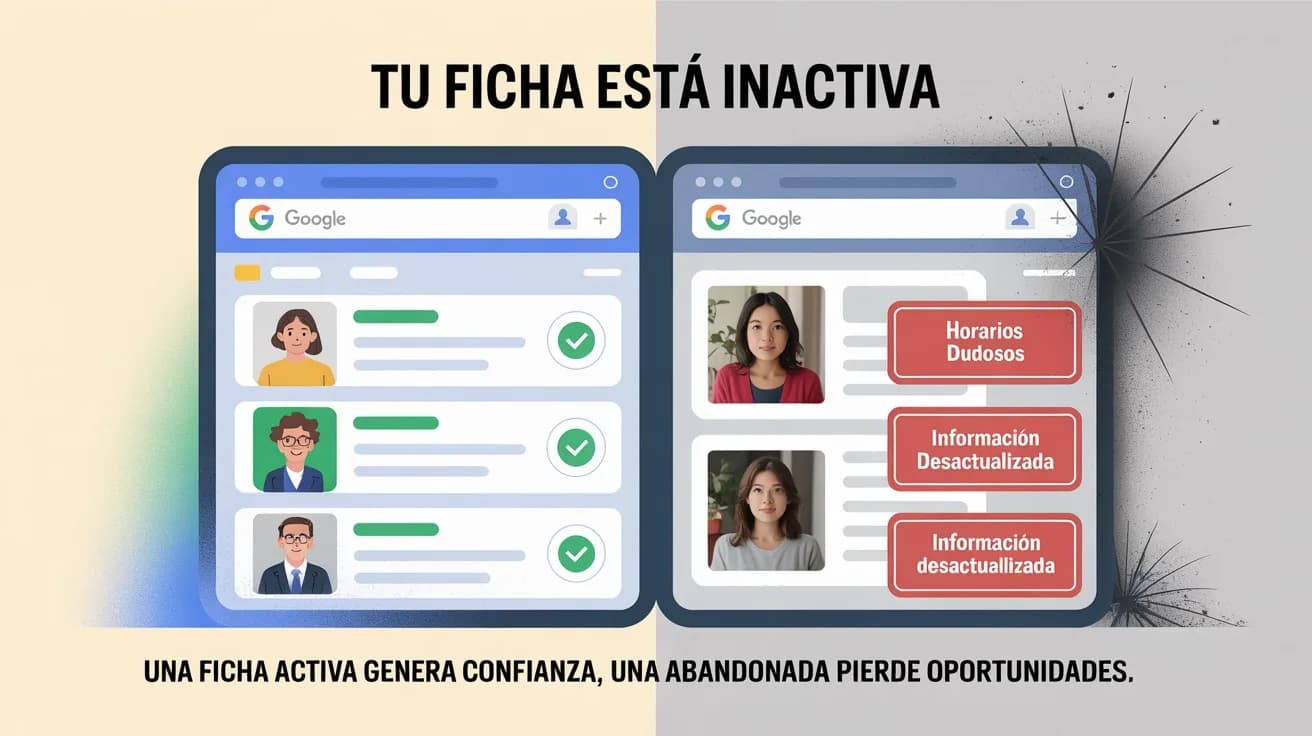 Tener tu ficha activa para posicionar en Google maps SEO local Ficha activa en negocios para posicionar en SEO local