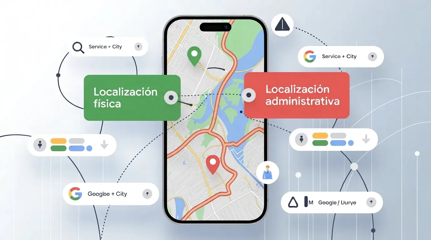 localización física del negocio para aparacer en Google maps localización física del negocio para aparacer en Google maps