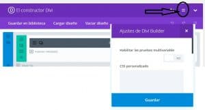 divi alinear botones 2