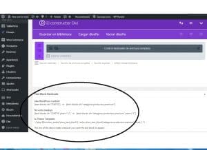 modulo dentro de otro en divi