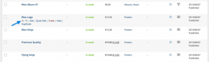 localizar ID de producto woocommerce