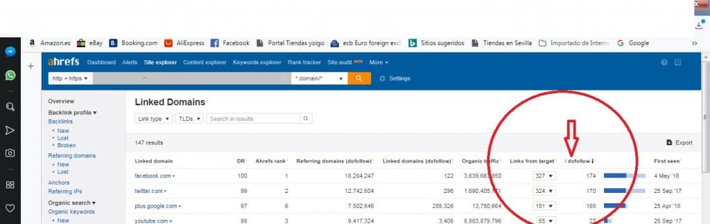 Enlaces a redes sociales en Divi