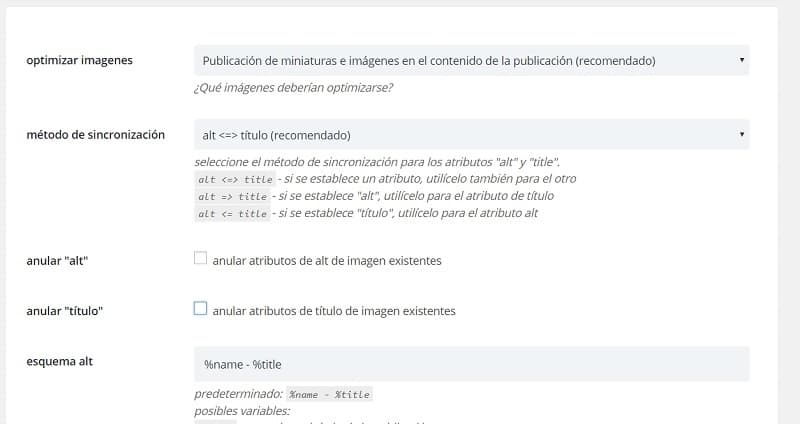 Plugin PB SEO Friendly Images