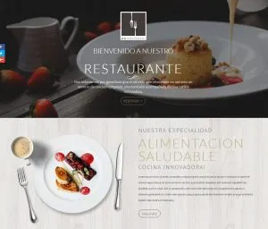 plantilla restaurantes divi