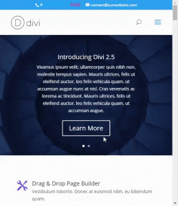 mejorar el logo en cabecera divi