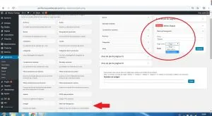 Menu Lateral Divi con Paginas 1