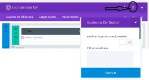 divi alinear botones 2