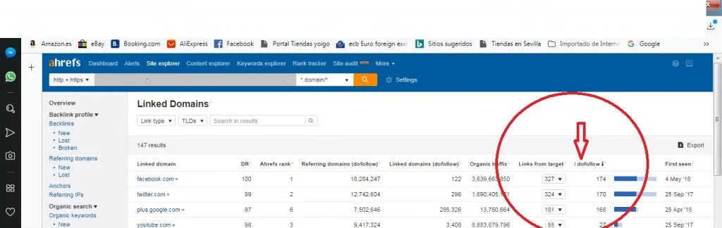 Enlaces a redes sociales en Divi