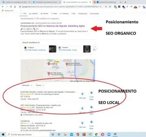 posicionamiento seo local
