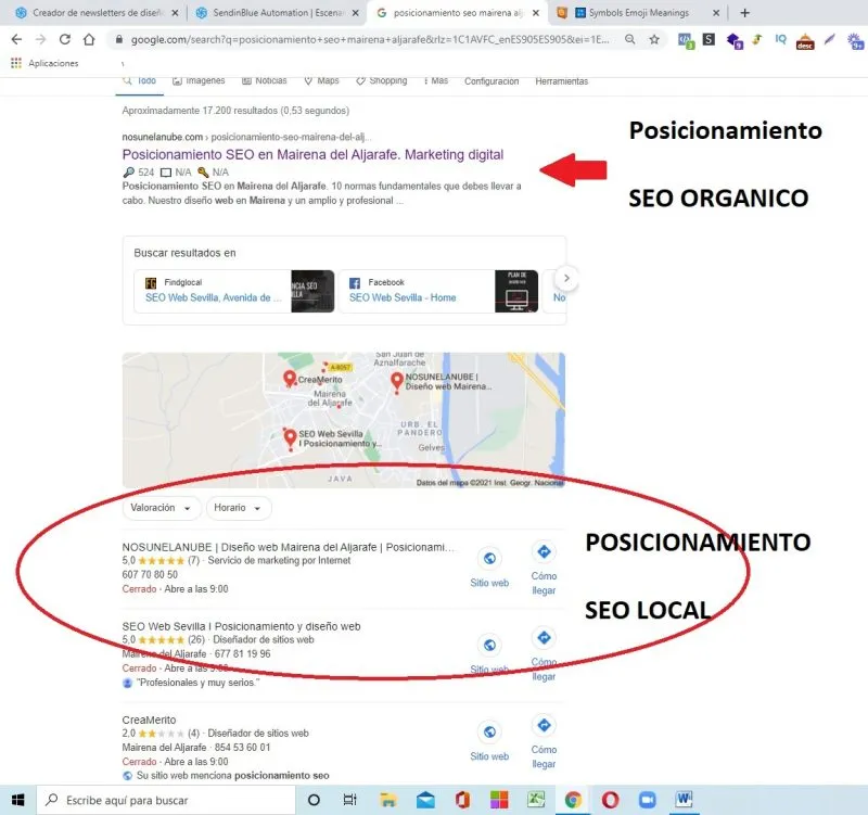 posicionamiento seo local