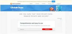 Extension chrome Click and Clean
