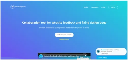 extension chrome Visual Inspector