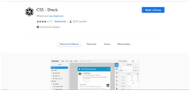 extensiones chrome CSS-Shack