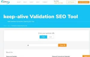 keep alive vadilation herramienta seo