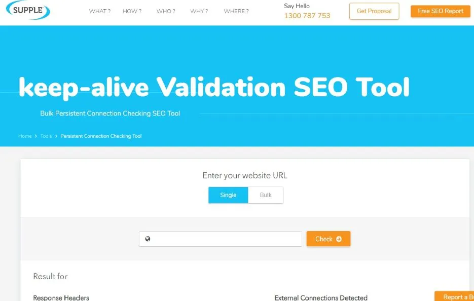 keep alive vadilation herramienta seo