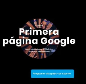 Tu web en primera pagina de Google
