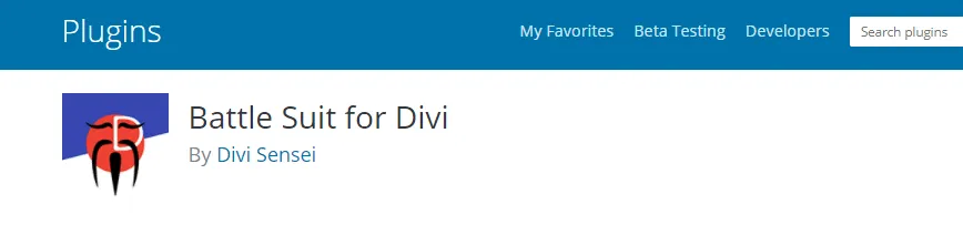 Battle Suit for Divi
