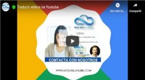 traducir videos