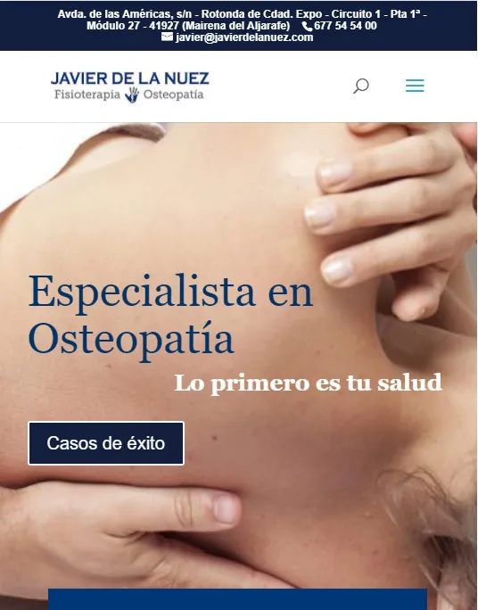 web modelo javierdelanuez