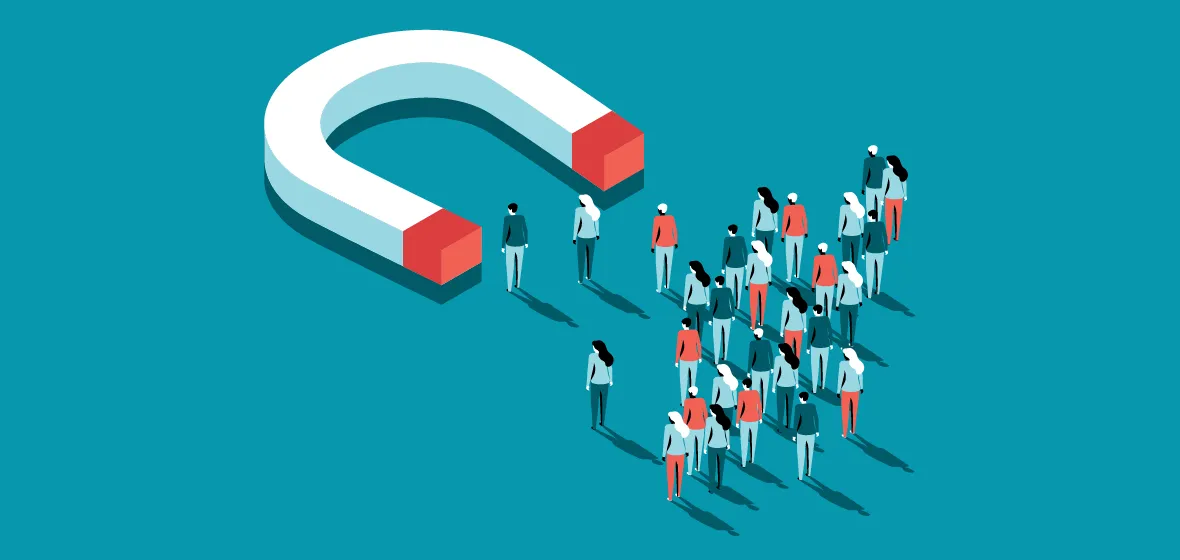 Atraiga y convierta a los visitantes de su web en clientes