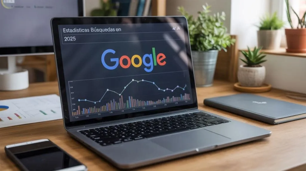 estadisticas busquedas en Google 2025 nosunelanube.com