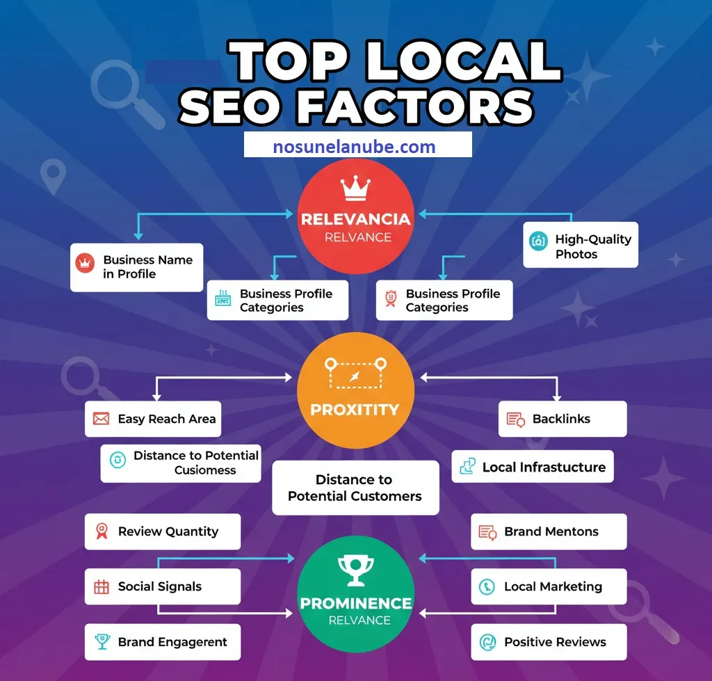factores de seo local