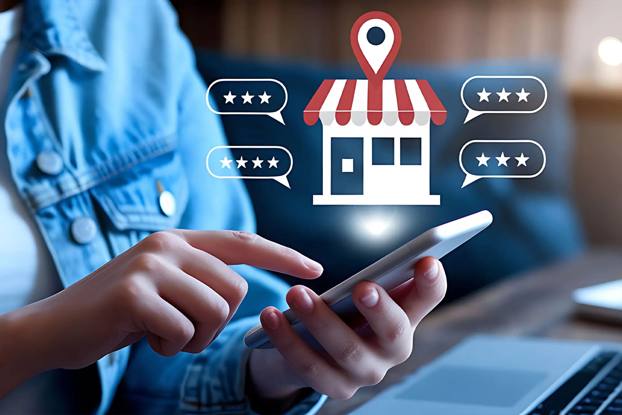SEO local en Mairena Aljarafe con Google My Business y gráficos de crecimiento